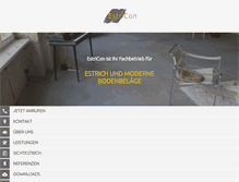Tablet Screenshot of estricon.de